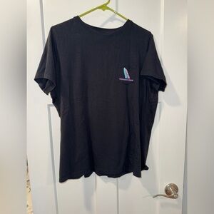 Vineyard Vines Black Short Sleeve Tee